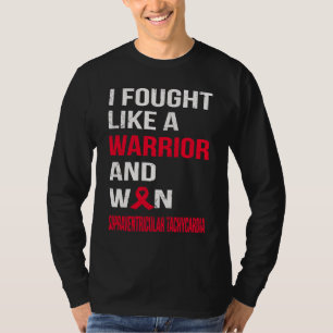 CAMISETA LUCHÉ COMO UN GUERRERO Y VENCÍ LA TAC SUPRAVENTRIC
