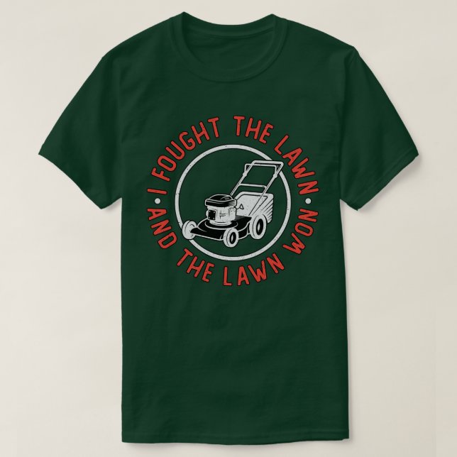 Camiseta Luché Contra El Césped Y El Césped Ganó La Hermidi (Diseño del anverso)