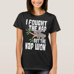 Camiseta Luché Contra La Nap Pero La Nap Ganó La Nap Durmie