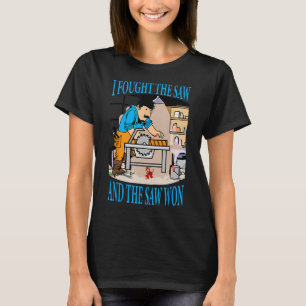 Camiseta Luché contra la ropa de Saw y Saw Won
