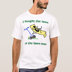 Camiseta Luché el césped y el césped ganados