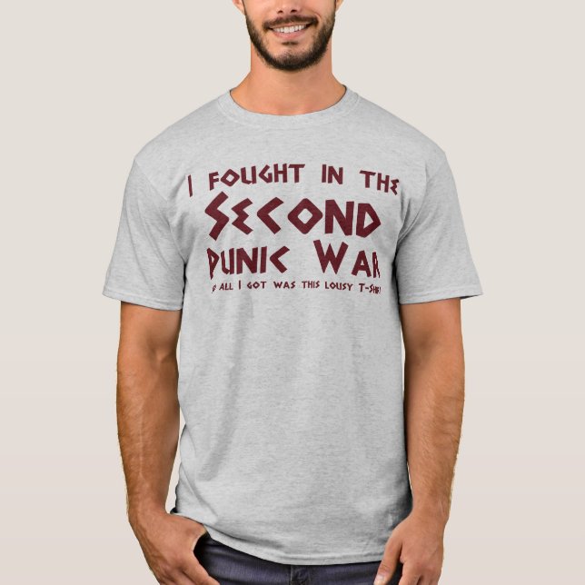 Camiseta Luché en la segunda guerra púnica (Anverso)
