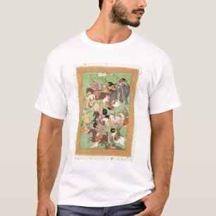 Camiseta Luche entre las fuerzas de Irán y Turan, illus