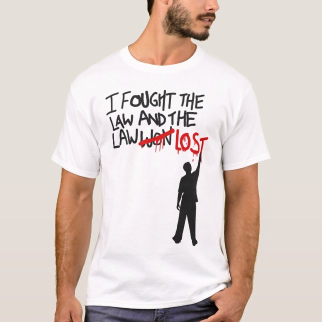 Camiseta Luché la ley (Anverso)