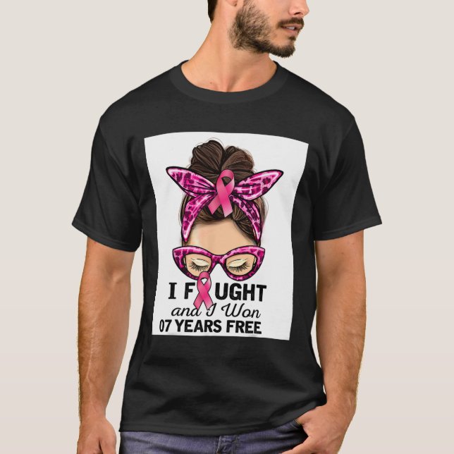 Camiseta Luché Y Gané 7 Años Gratuitos De Bun Pechuga C (Anverso)