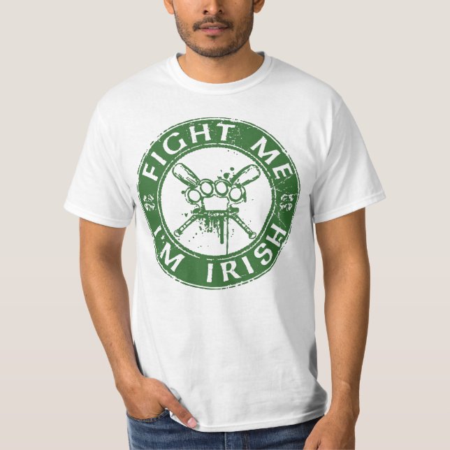 Camiseta lúcheme, yo son irlandés (Anverso)
