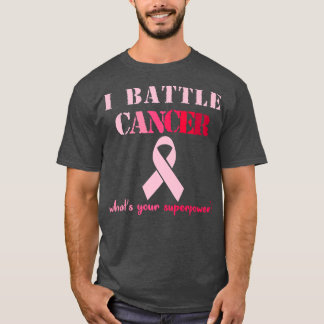Camiseta Lucho contra el cáncer, niño con conciencia sobre 