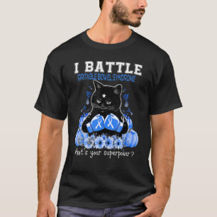 Camiseta Lucho contra el Irritable Síndrome Bowl Gato de Co