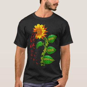 Camiseta Lucho contra el mieloma múltiple cuál es tu guerre