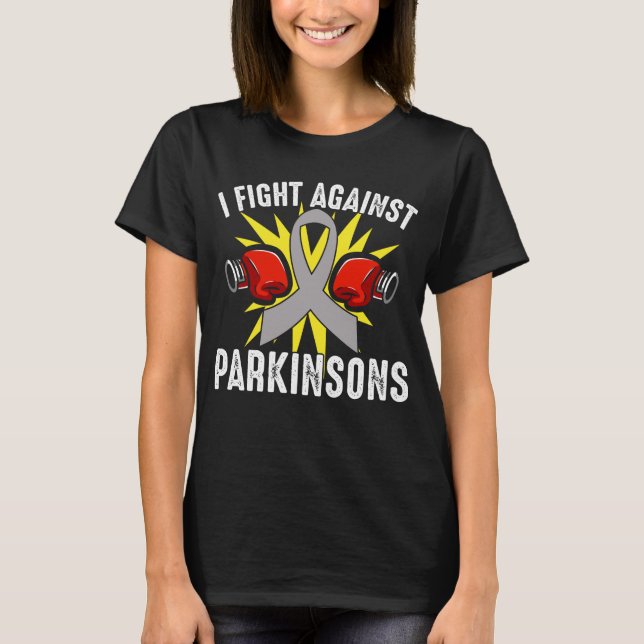Camiseta Lucho Contra La Enfermedad De Parkinsons (Anverso)