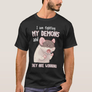 Camiseta Lucho contra mis demonios y están ganando