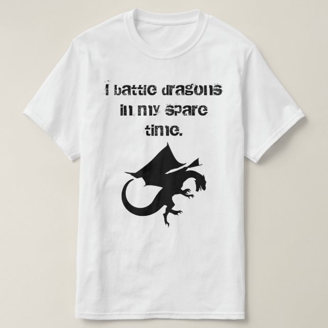 Camiseta Lucho dragones (Diseño del anverso)