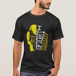 Camiseta Lucho Por La Conciencia De La Obesidad