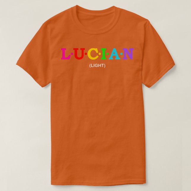 Camiseta Lucian Light 1 (Diseño del anverso)