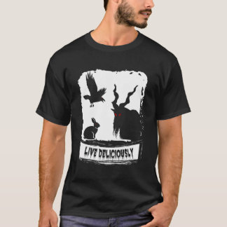 Camiseta Lucifer de Goat Witchcraft en vivo deliciosamente
