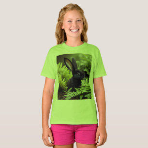 Camiseta Lucifer el conejo negro: Un conjunto oscuro de tra