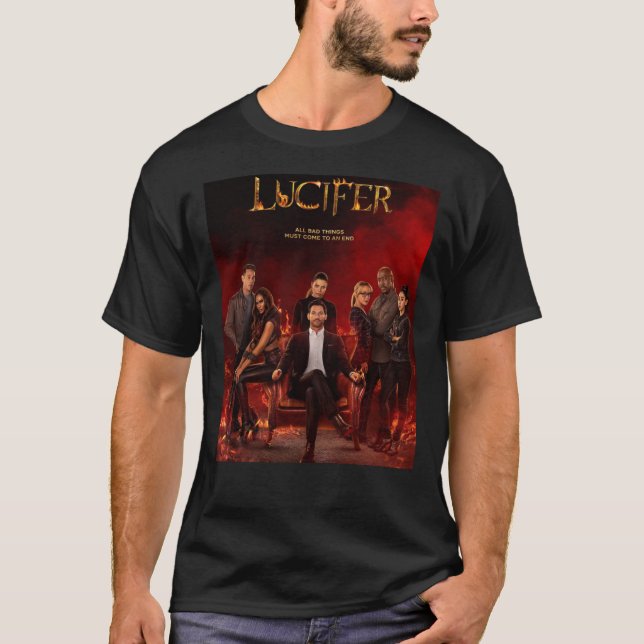 Camiseta Lucifer Morningstar temporada 6 final Classic T-Sh (Anverso)