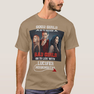 Camiseta Lucifer MorningstarV Show Netfli Arte de fanáticos