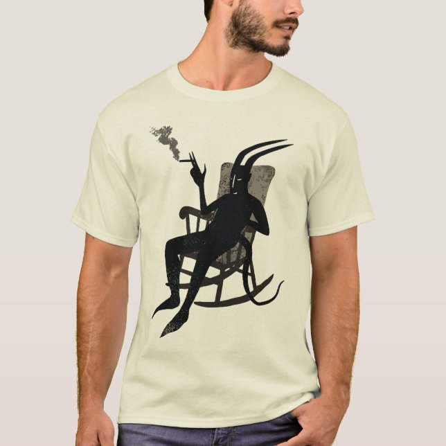 Camiseta Lucifer on Break - Humor oscuro diablo (Anverso)