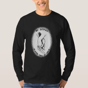 Camiseta Lucifer Por favor tome mi mano 666  Oculto Baphome