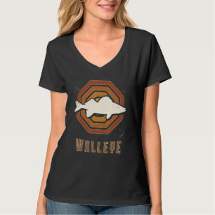 Camiseta Lucioperca Vintage Retro Clásico Amor Animal