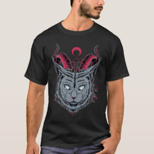 Camiseta Lucipurr Satan Cat Demonic Evil Kitten Satanic 666