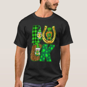 Camiseta Luck Gnomes Leprechaun Shamrock Horse Shoes St Pat