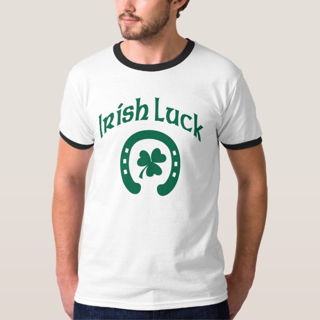 Camiseta Luck irlandés (Anverso)