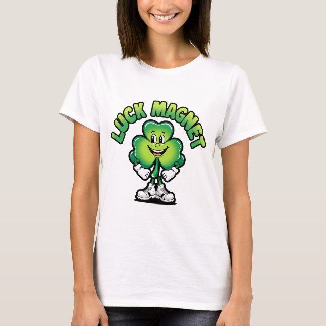 Camiseta Luck Magnet clover (Anverso)