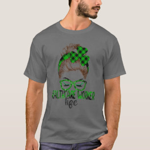 Camiseta Lucki Lvn St Patricks Day Irlandés Shamrock Nurs S