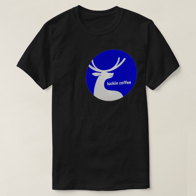 Camiseta Luckin Coffee  (Diseño del anverso)