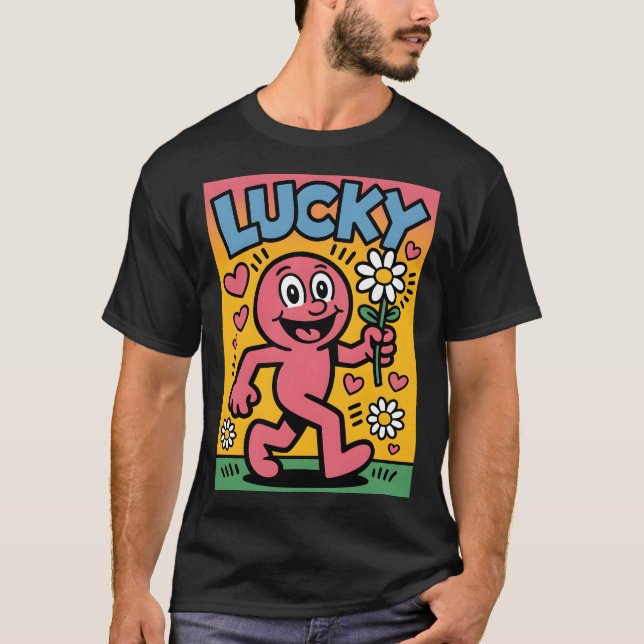 Camiseta Lucky. (Anverso)