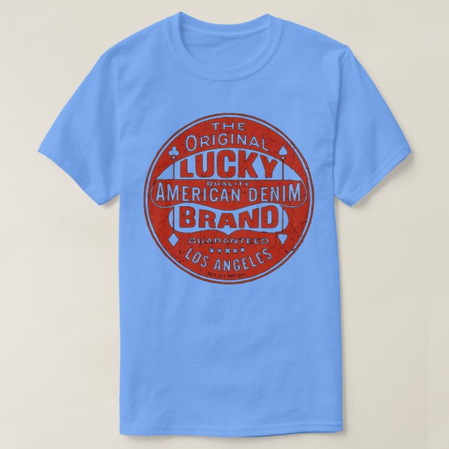 Camiseta Lucky American Demin (Diseño del anverso)