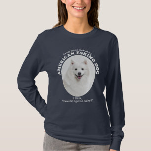 Camiseta Lucky American Eskimo Dog