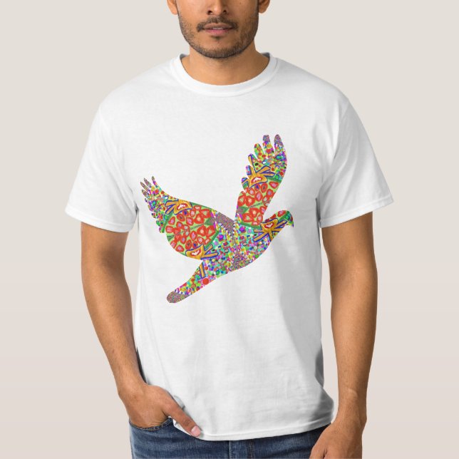 Camiseta LUCKY Angel Bird (Anverso)