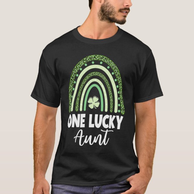 Camiseta Lucky Aunt St Patrick's Day (Anverso)