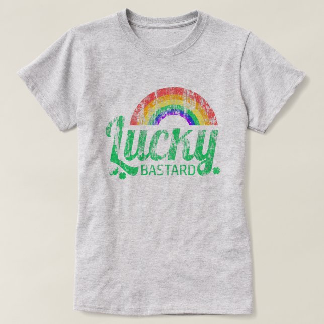 Camiseta Lucky Bastard (Diseño del anverso)