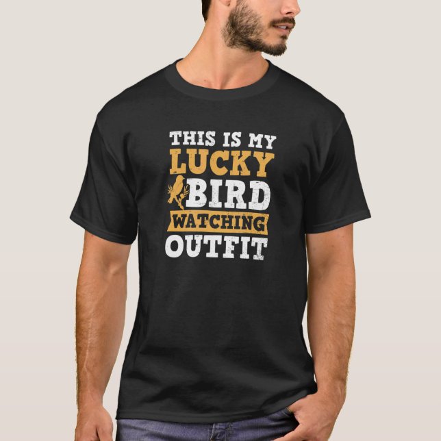 Camiseta Lucky Bird Watfit Birdwatching (Anverso)
