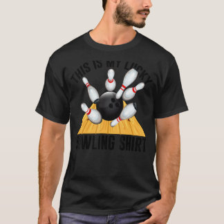Camiseta Lucky Bowling Team Vintage Retro
