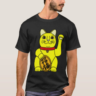Camiseta Lucky cat Tシャツ (Yellow)