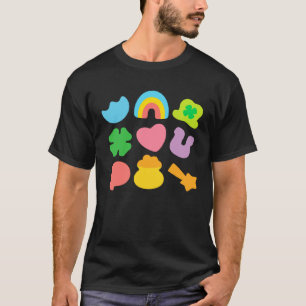 Camiseta Lucky Charm Patricks Day Pot Of Gold Irish Shamroc