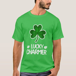 Camiseta LUCKY CHARMER Funny St. Patrick's Day Niños Gi