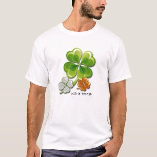Camiseta Lucky Charms Tricolor Shamrocks St. Patrick's Day