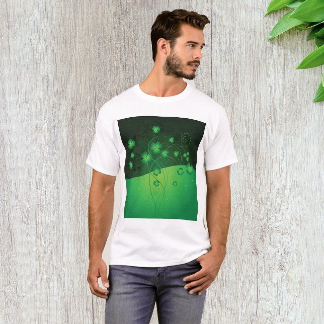 Camiseta Lucky Clover Mens T-Shirt (Subido por el creador)
