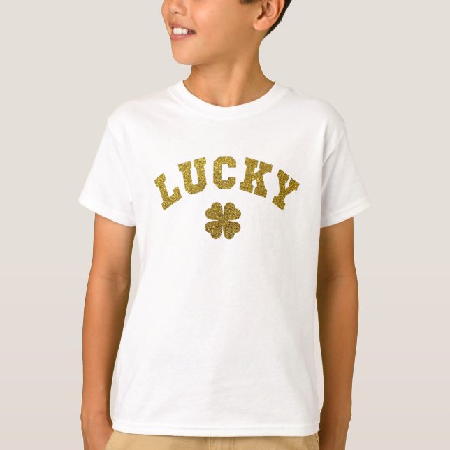 Camiseta Lucky Clover Saint Patricks (Anverso)