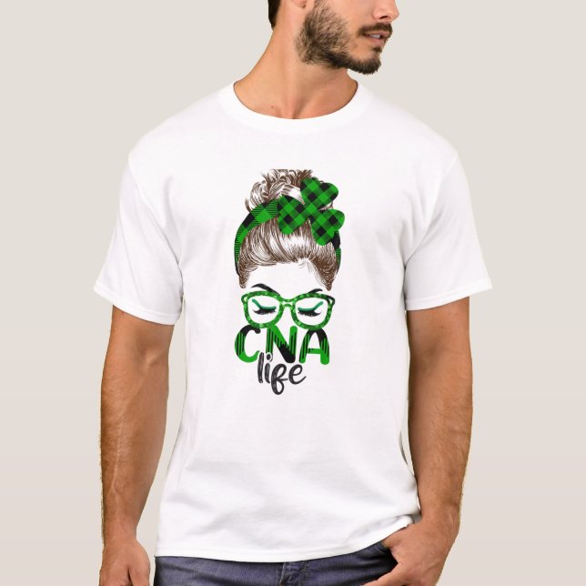 Camiseta Lucky CNA St Patricks Day Appartal shamrock irland (Anverso)