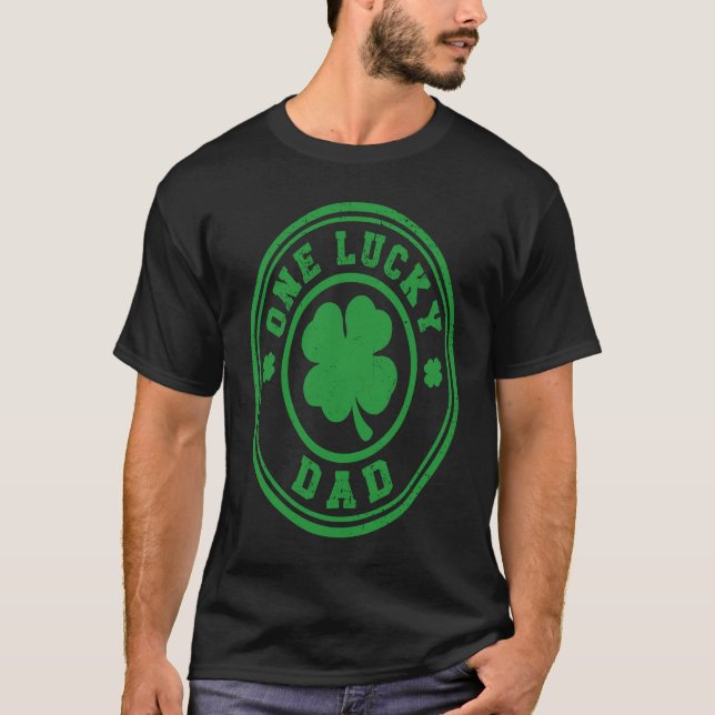 Camiseta Lucky Dad St Patricks Day (Anverso)