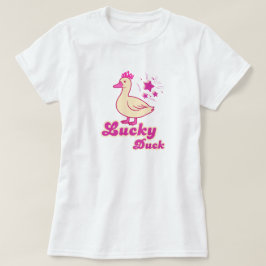 Camiseta Lucky Duck women T-shirt Modern Design