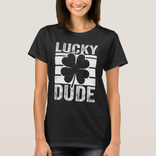 Camiseta Lucky Dude Irish St Patricku2019s Day C Boys & Men