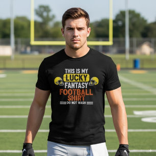 Camiseta Lucky Fantasy Football - Gif divertida de la tempo